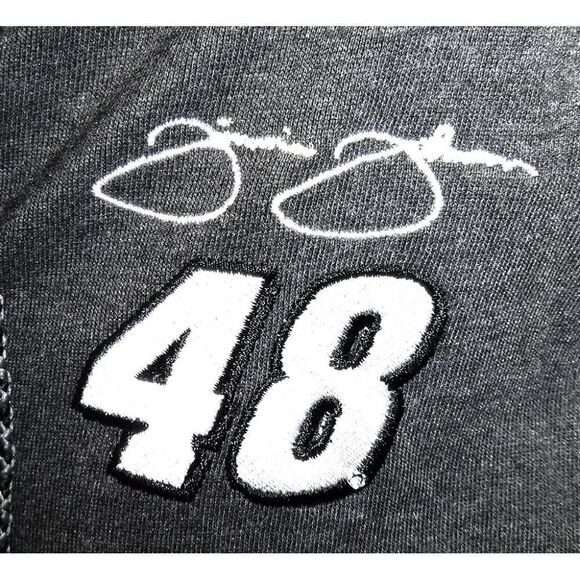 Chase Authentics Nascar #48 Sgn gray jacket - Picture 2 of 4